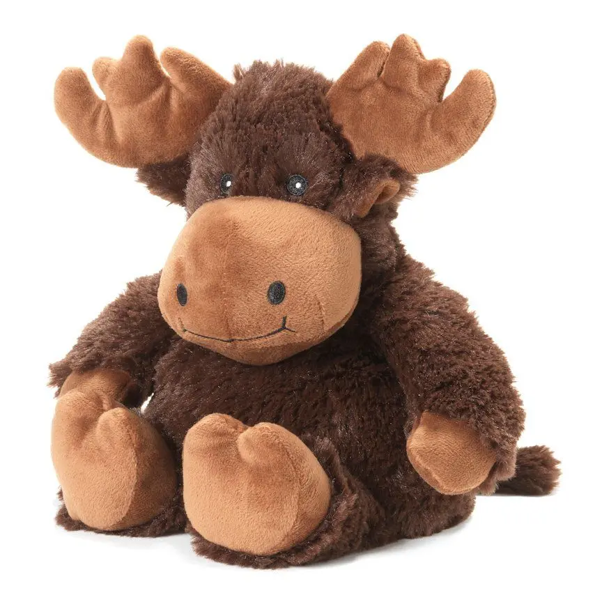 MOOSE - Warmies Cozy Plush Heatable Lavender Scented Stuffed Animal