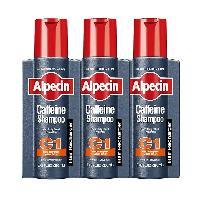 Alpecin C1 Caffeine Shampoo, 8.45 fl oz 3 Pack Alpecin C1 Caffeine Shampoo, 8.45 fl oz 3 Pack