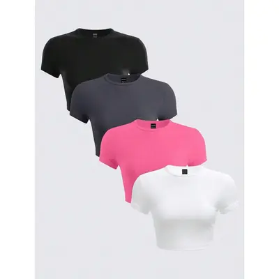 Cute Orange Crop Tops from Target TikTok Shop