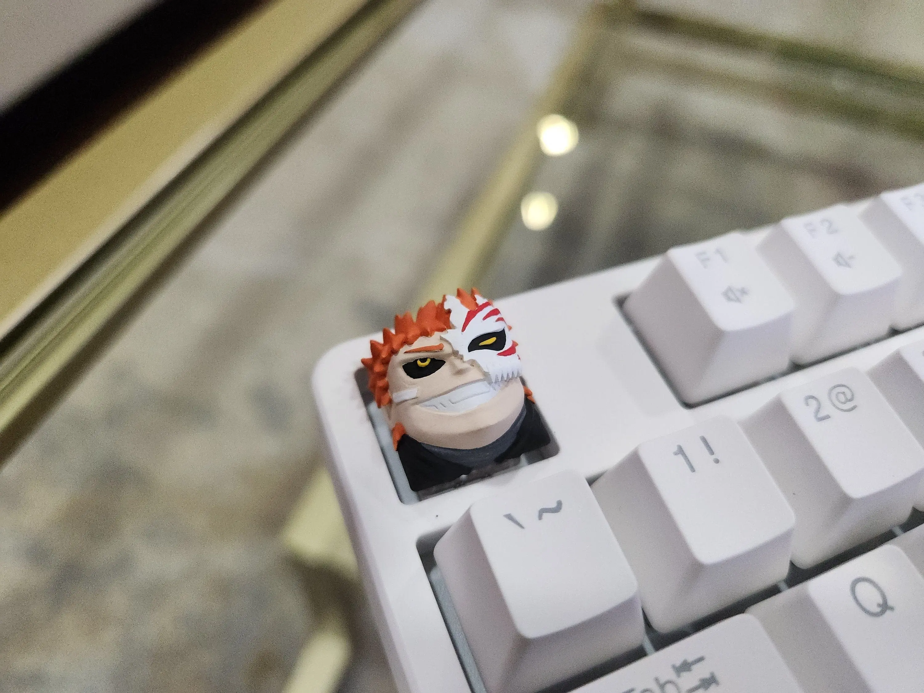 Masked Hero Keycap