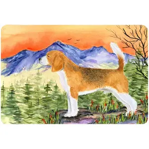 212 MAIN Beagle Multi-Use Mouse Pad - Polyester, Heatproof, Large Size, Permanently Dyed, Ideal for Use as Hot Pad or Trivet