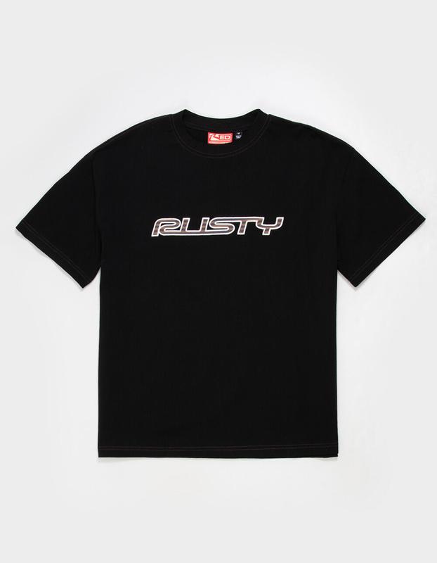 RUSTY Lay Low Mens Crop Tee