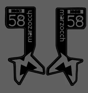 Bomber 58 Fork Decals