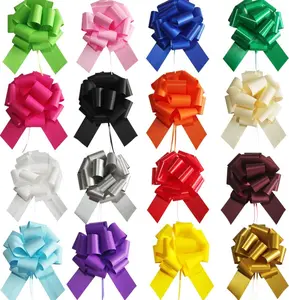 16 count Pull Bows for  Wrapping,6 Inch  Bows for Presents,Birthday,Anniversary,Party,Christmas,Wreath,Holiday Celebration  Decoration (16Pcs Mixed Color)