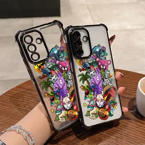 Fun cartoon F-Fortnites Phone Case Suitable for Xiaomi 15T 14T 13T Pro 5G Poco F8 F7 M7 X7 X6 Redmi Note 15 15C 14 13 12 12s 11 10 9 9s 9C 9A 10C 12C 14C 13C A5 A3 A1 K50 K40 Pro Plus Ultra 4G 5G Anti Fall Transparent Soft Back Cover
