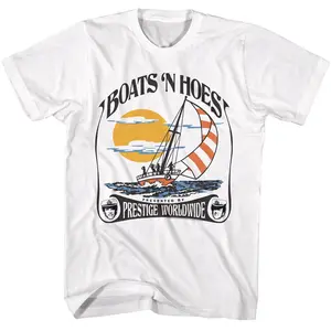 [Sale up to 30%] Step Brothers Movie Boats 'N Hoes Presented By Prestige Worldwide Men's T Shirt