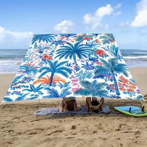 Portable Beach Tent Sun Shelter for Outdoor Camping Picnic UV Protection Lightweight Easy Setup for Family
