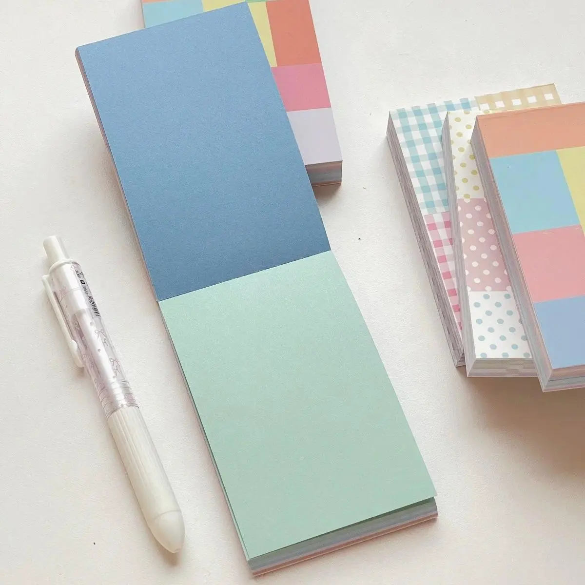 Colorful Polka Dot Design High Aesthetic Value Student Notebook Memo Book Cute Stationery for Note Taking And Task List