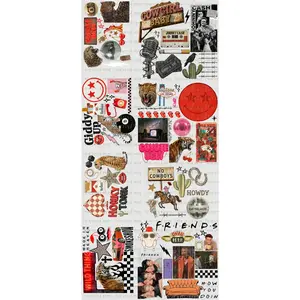 TRENDY COLLAGES PREMADE - GANG SHEET 22x48