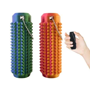 Little Ouchies Fidget Toys,Pain Stim Fidget Toy Reduce Stress for Adults, Stress Relief Fidgeting Anxiety Relief Pain Stim,Spiky Fidget Keychain for Anxiety and Stress Reduction, Novelty Gifts for Friends, Fidget Gadget