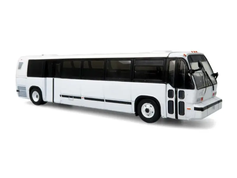 1999 TMC RTS Transit Bus Blank White Diecast 1:87 Scale Model - Iconic ...