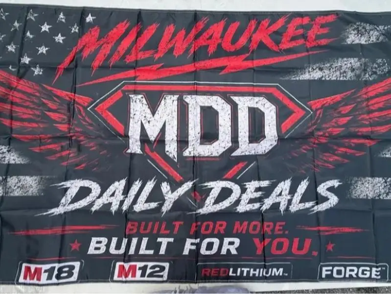 MDD Flag - Black and Red MDD Flag - Black and Red