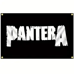 A Pantera band printed tapestry, suitable for bedroom, living room or music studio decoration, perfect gift for fans 40*60 Wall Hanging