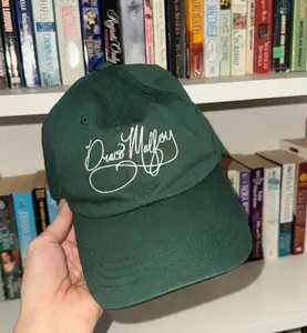 Draco Malfoy Signature Classic Dad Cap - Dramione Casual Everyday Wear, Unisex, Adjustable Cap