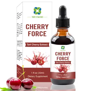MuuKoo Cherry Force Supplement Tart Cherry Extract Rich in Phytonutrients Nature Tart Cherry Fully Absorbed Tart Cherry Juice Concentrate