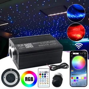 Yobis Car Starry Sky Light, 12V‑16W Car Roof Starry Sky Light with 400/500PCS Optical Fibers, LED Backlight Decorative Light, RGB Mobile Phone APP Remote Control, Car Accessories, Interior Decorative Light Parts, Specially Designed for Car Roof