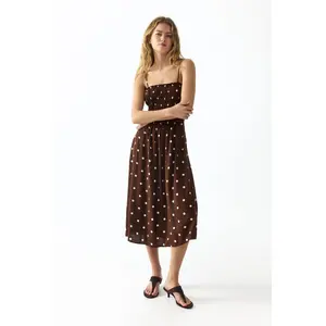 H&M Smocked strappy dress