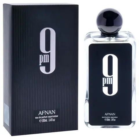 Afnan 9 PM by Afnan for Men - 3.4 oz EDP Spray Perfumes