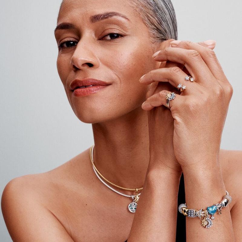 Splittable Sun & Moon Charm,Jewelry Accessories,Bracelet Pendant Jewellery Necklaces Hypoallergenic Cubic Zirconia Hypoallergenic Gold Plated