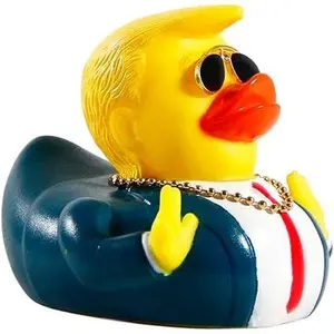 Donald Trump Jeep Ducks Toys Rubber Car Duck Dashboard Ornaments