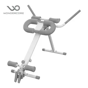 Wonder Core Pro Max 4-in-1 Fitness Equipment - Rowing Machine, Muscle Training, Foldable Abdominal Roller, Adjustable Size