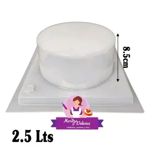 Round 2.5 Lts Jello Mold/ Redondo 2.5 Lts Molde Gelatina