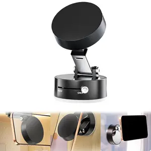 Magnetic Phone Holder, Vacuum Suction Cup Magnetic Phone Holder, Multifunctional Phone Stand for Home Office, Phone Accessories for iPhone & Android