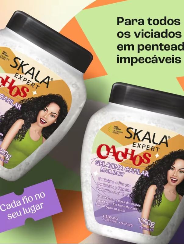 Skala Hair Jelly - Curl Defining, Frizz-Fighting Magic 1000g