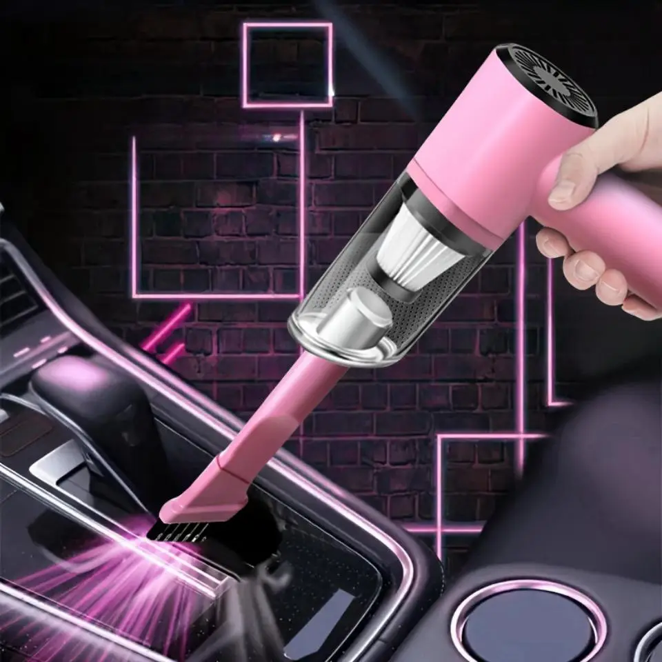 Car Vacuum Cleaner, Portable Car Vacuum Cleaner, 12v Lightweight Handheld Vacuum, Strong Suction & Large Power Car Seat Cleaner, Automotive Accessorie