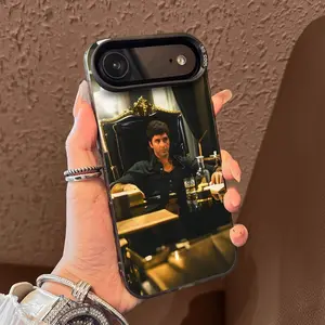 Scarface The World is Yours Phone Case For iPhone 17,16,15,14,13,12,Pro,Max,Plus,E,SE4,Air,Mini Black IMD Box