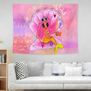 K-Karol G-G Female Singer Tapestry Wall Tapestry Hanging Decor Multipurpose Home Art for Living Room Bedroom Dorm Decoration