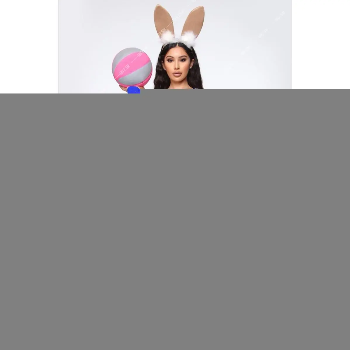 Lady's Lola Bunny Cosplay Costume - Space-Themed Rabbit Disguise with Tail, Sexy Basketball Jersey for Adult Women Halloween Outfit, Adults