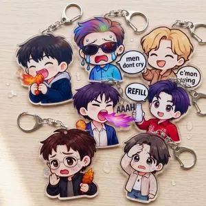 C'mon wing Funny acrylic keychain, Hot One's Show, Gift For Army, Cute Idol Keyring, Kpop Fan Merch