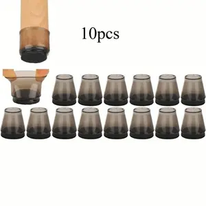 10pcs Felt Chair Leg Protection Set, Anti-slip and Silent Furniture Foot Pads, Suitable for Chairs and Tables