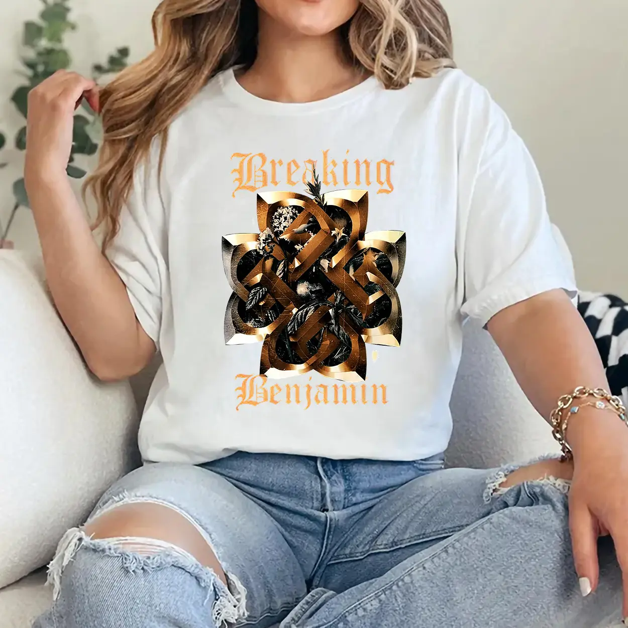 Breaking Benjamin Shirt - Breaking Benjamin Tour T-Shirt - Unisex, Gift for All