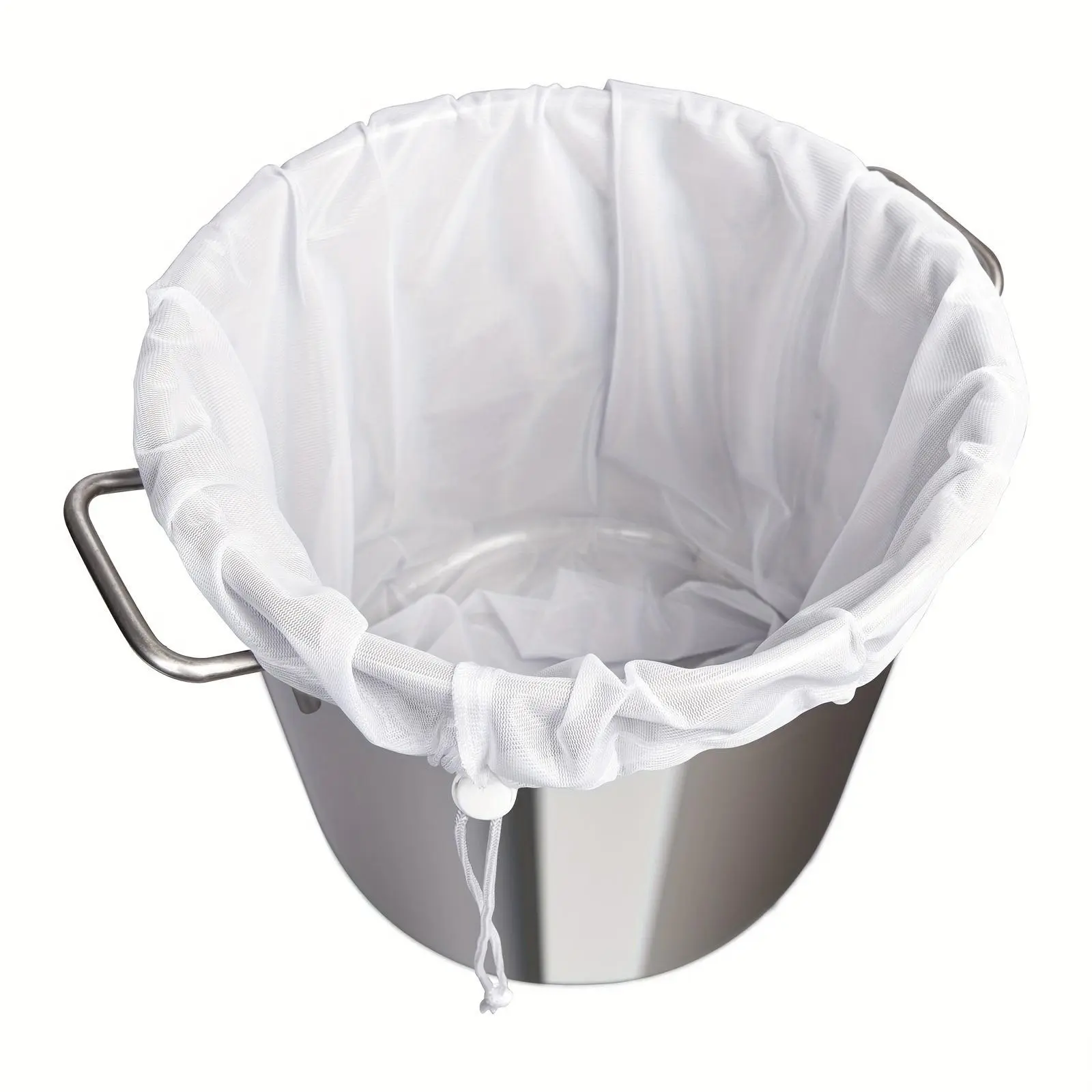 Reusable filter bags, Kitchen gadgets, suitable for cold brew coffee, juicing, smoothies, cheese making, tea, kefir, ghee, fine mesh produces pure pulp without residue, Lightweight reusable filter