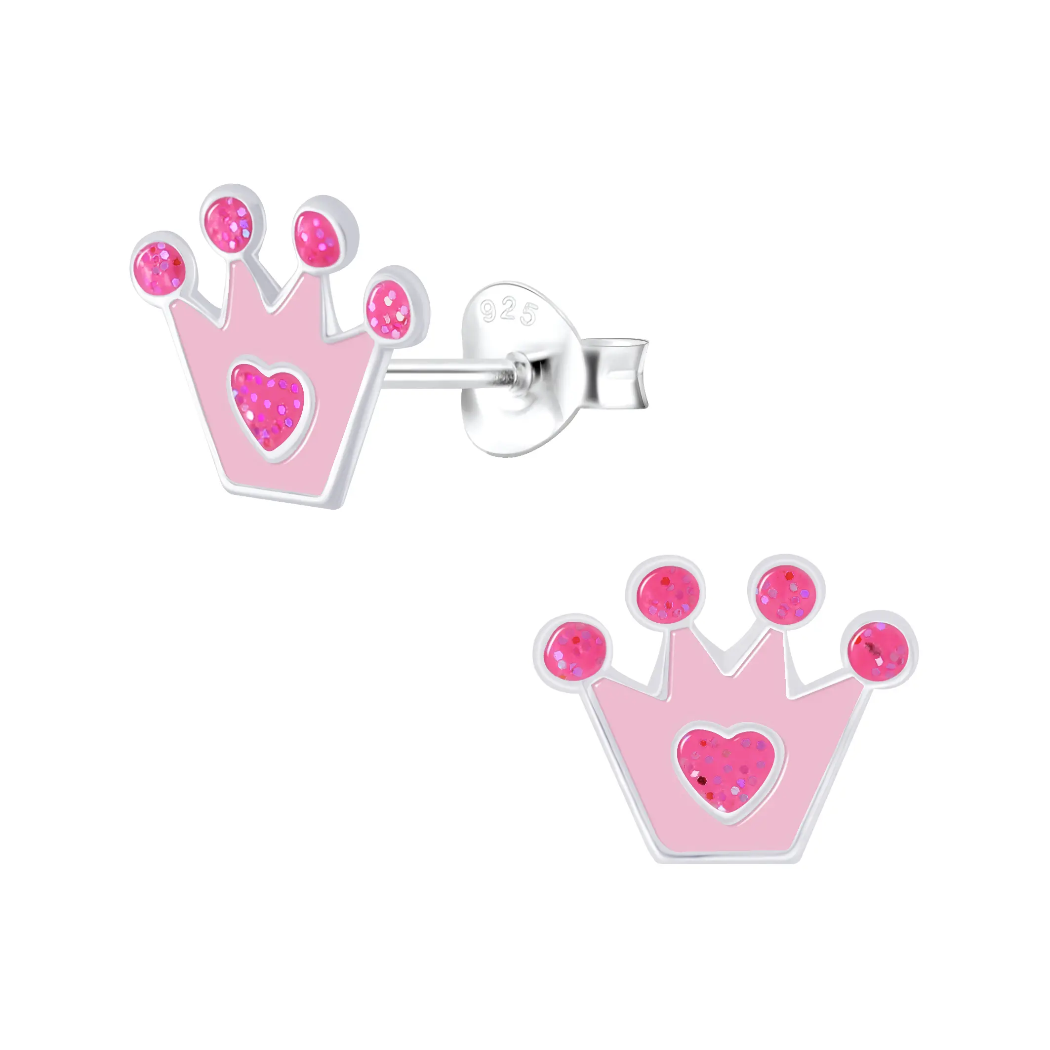 Beautiful Crown Earrings for Little Girls