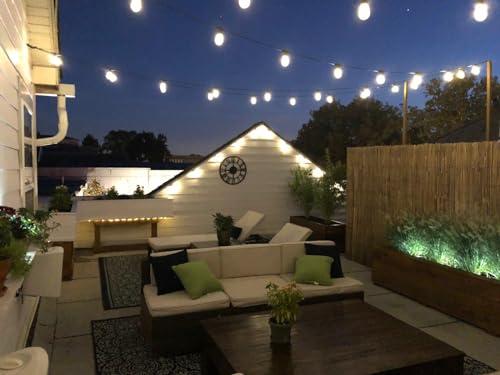 Brightech Ambience Pro Solar Powered Outdoor String Lights