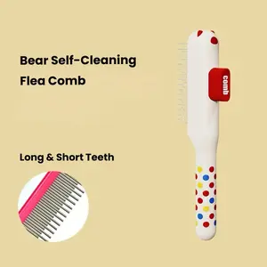 Pet Flea Comb for Removing Loose Fur, Effective Grooming Tool for Cats & Dogs, Essential Pet Care Accessory