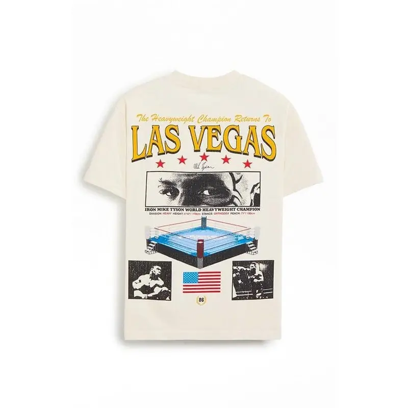 PacSun Men's Mike Tyson Return To Las Vegas T-Shirt - Multicolor S
