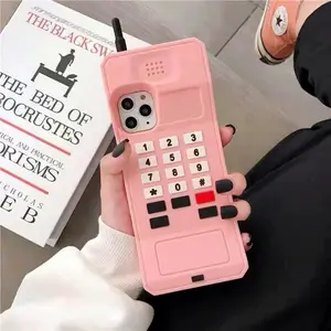 Vintage Style Phone Case, 1 Count Anti-drop Soft Silicone Phone Case, Shockproof Phone Protective Cover Compatible with iPhone 11 12 13 14 15 16 Pro Max