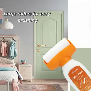 household new large roller water-based colorful household wall repair paint interior paint white latex paint restorer white walls