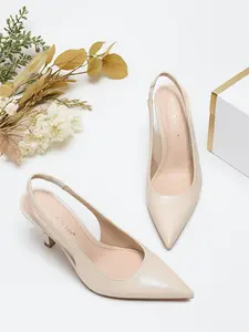 Elegant Women's Stiletto Heels, Pointed Toe PU Leather Sandals, All-Season Fashion Shoes, Versatile Party Footwear, Trendy Female Shoes