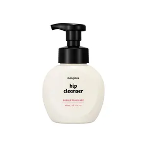 Mongdies Hip Cleanser | Gentle Bubble Wash| pH Balanced Soothing Relief for Sensitive Skin | Odor Neutralizing & Skin Barrier Protection | Vegan Certified | 10.14 fl. oz