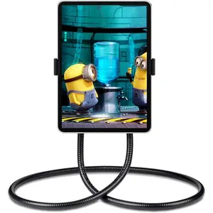 Cell Phone Holder, Tablet Holder iPad Stand Universal Phone Stand, Lazy Bracket, DIY Flexible Gooseneck Mounts with Multiple Function