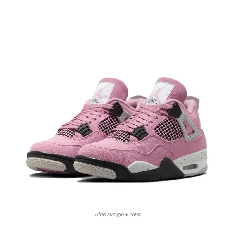 Pink and Black High-Top Casual Shoes Pink and Black High-Top Casual Shoes
