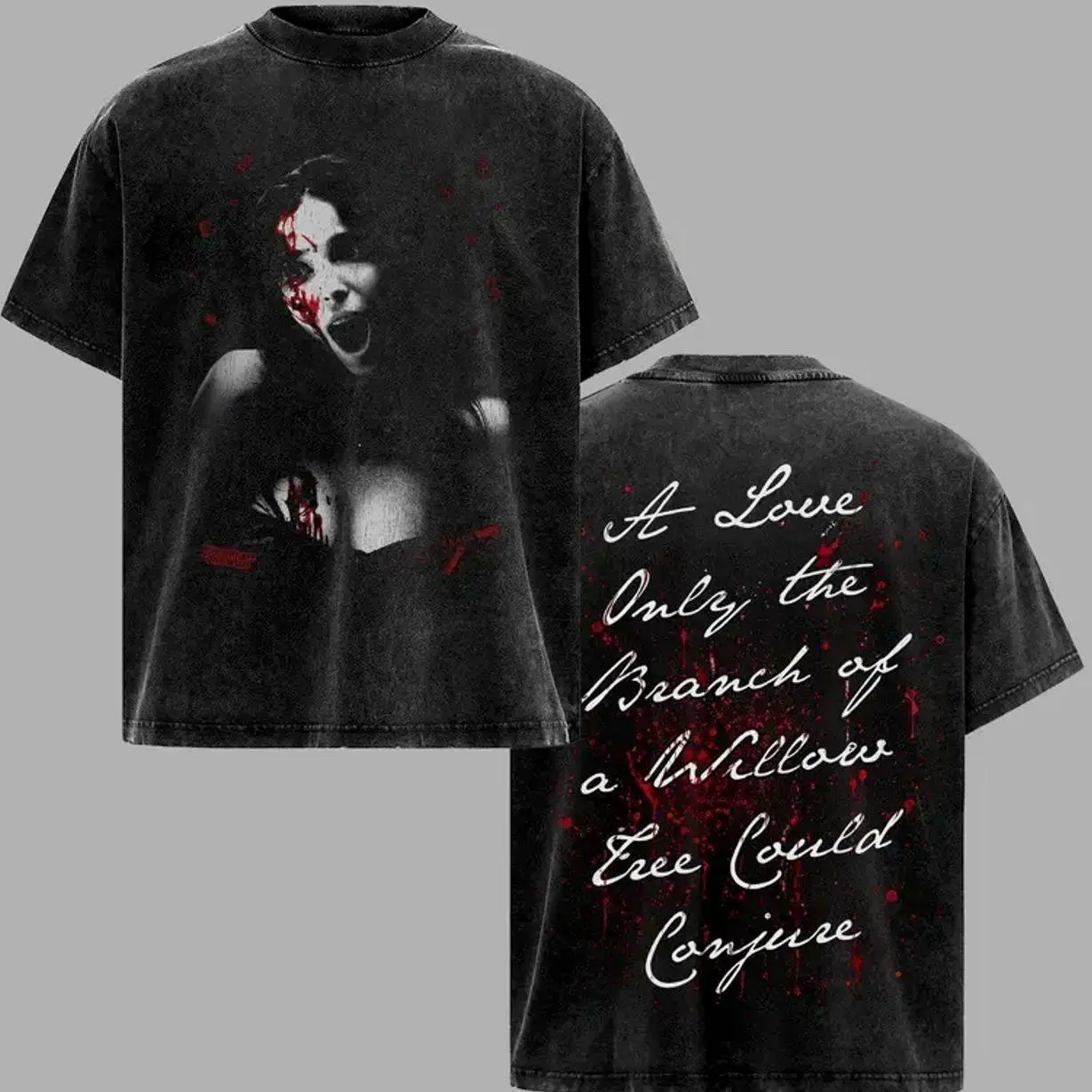 Vintage Washed Obsession Nikki Horror Movie 2026 Graphic T Shirt Men Women