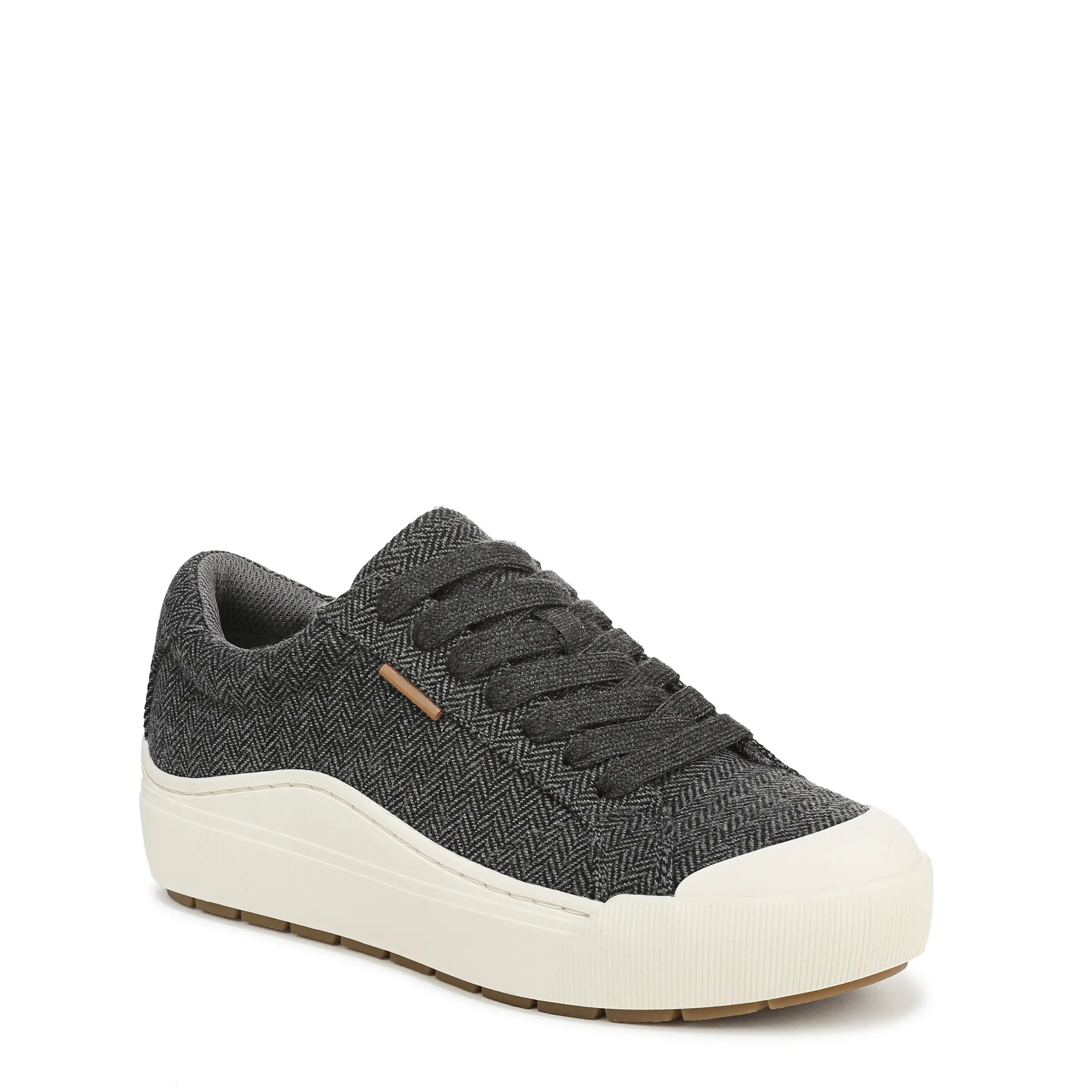 Charcoal Grey Herringbone