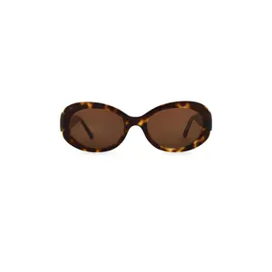Lu Goldie Valentina Sunglasses in Tort