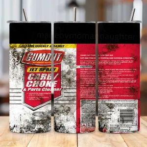 Parts Cleaner Tumbler 20oz Stainless Steel Bottle Water Bottles Cup Mug Portable Bottled Washable Reusable Lid Straw Handmade Insulated Tumbler Drinkware Flasks